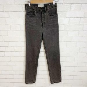 Everlane Hi-Rise Slim Straight Jean, Size 26